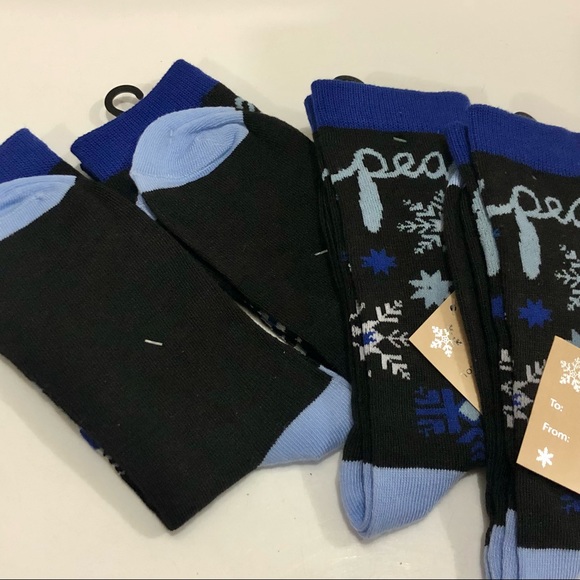 CHRISTMAS NOVELTY SOCKS X 4 - Picture 3 of 4